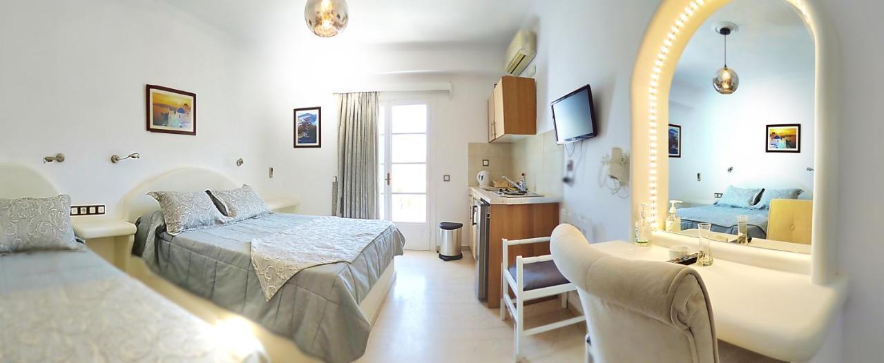 Avraki Hotel Kamári Kültér fotó