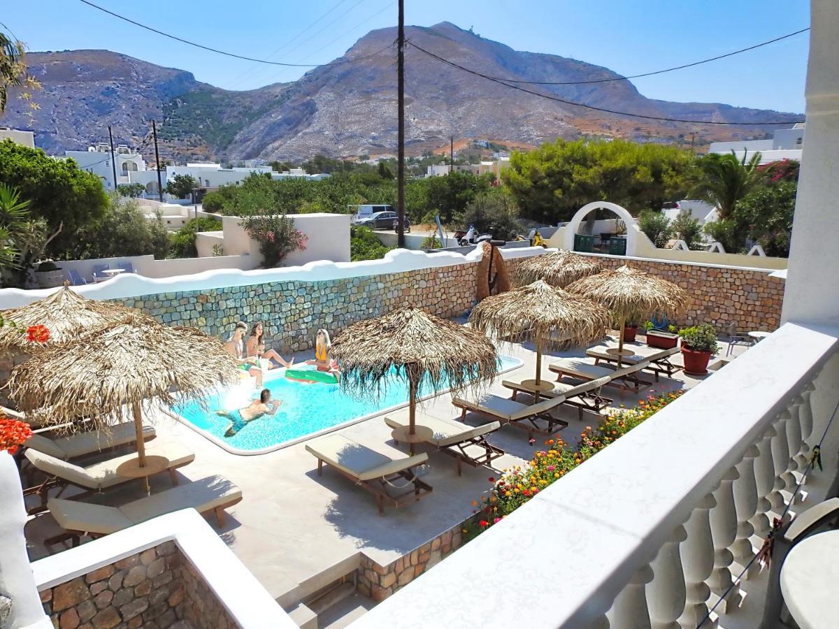Avraki Hotel Kamári Kültér fotó