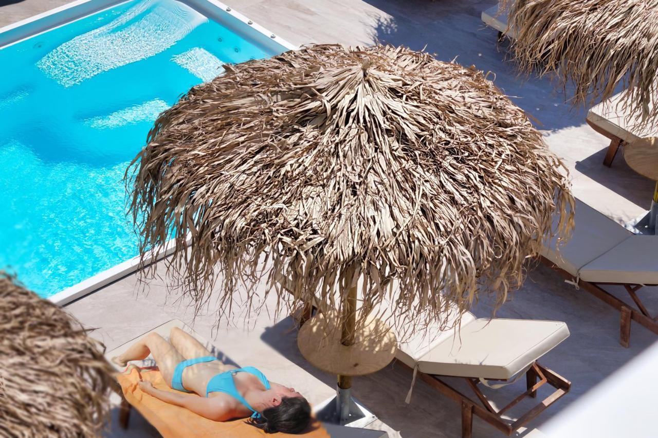 Avraki Hotel Kamári Kültér fotó