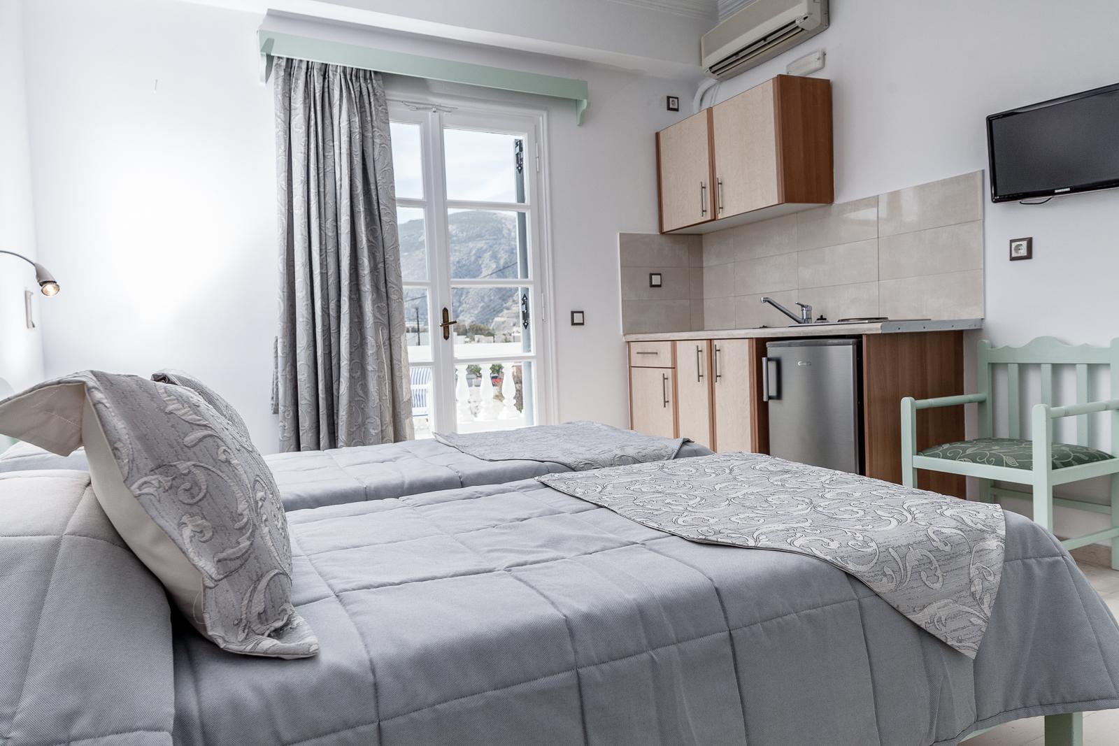 Avraki Hotel Kamári Kültér fotó