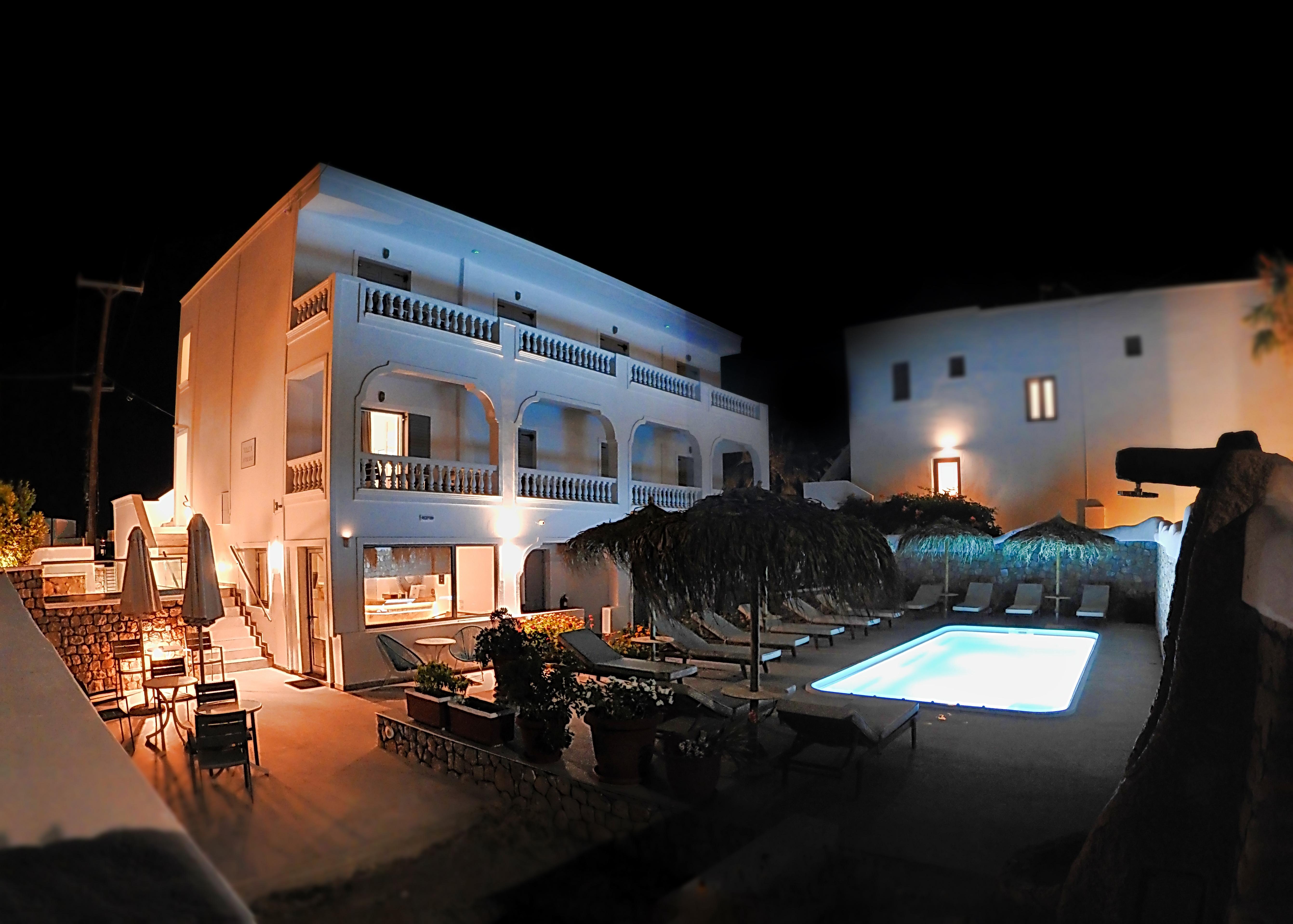 Avraki Hotel Kamári Kültér fotó