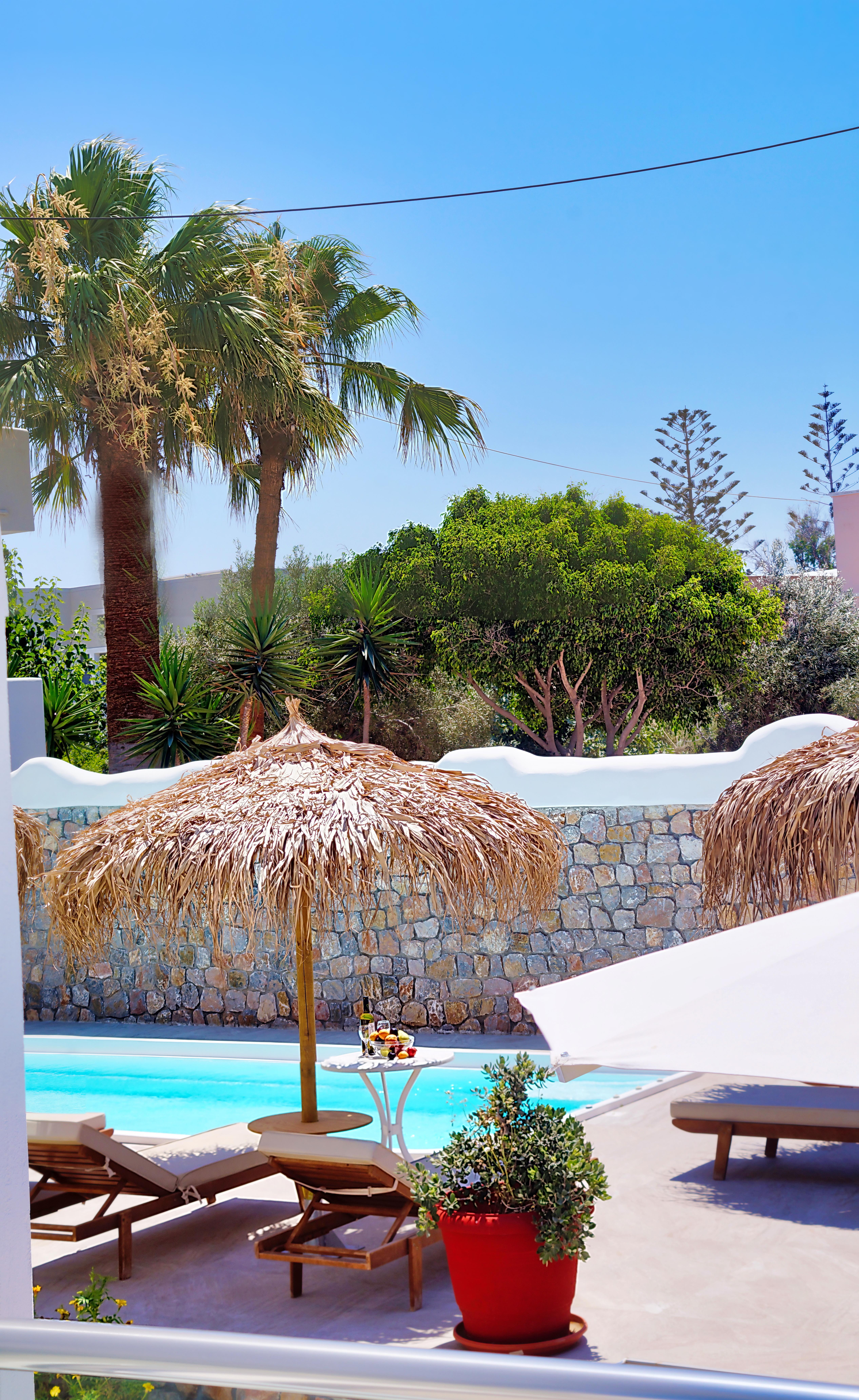 Avraki Hotel Kamári Kültér fotó
